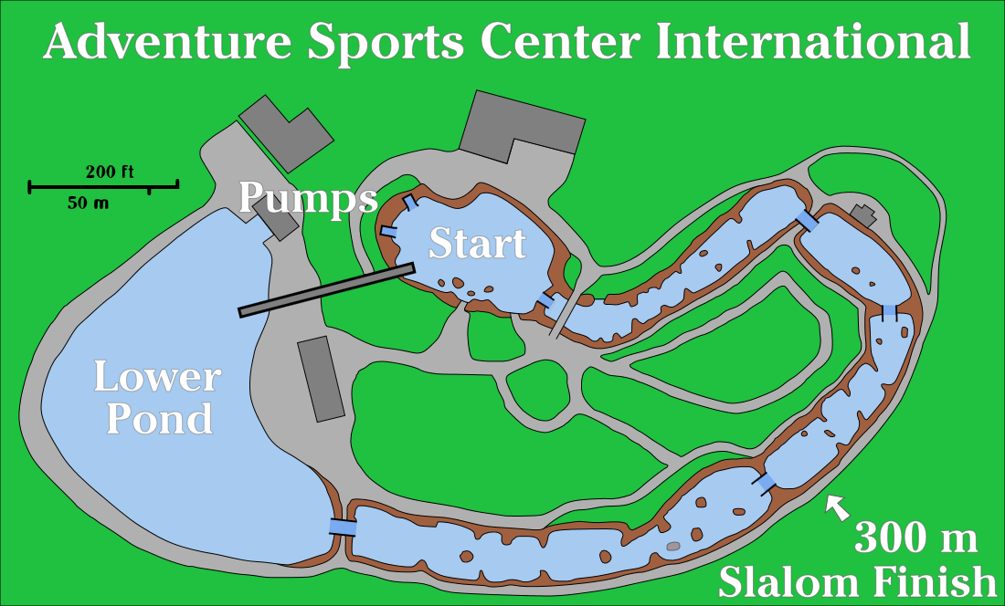 Adventure Sports Center International Map